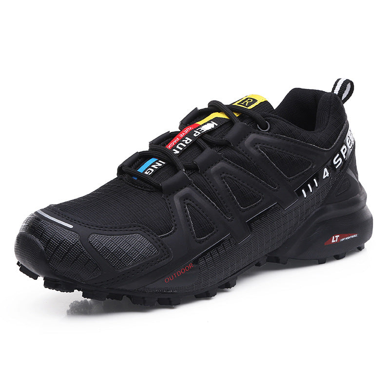 Outdoor Hiking Shoes Men's Casual Hiking Shoes Black