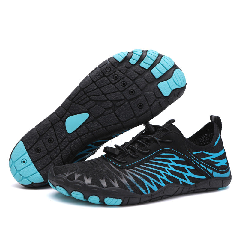 Diving Creek Shoes Swimming Wading Shoes Outdoor Black And Blue